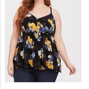 Torrid racerback blouse